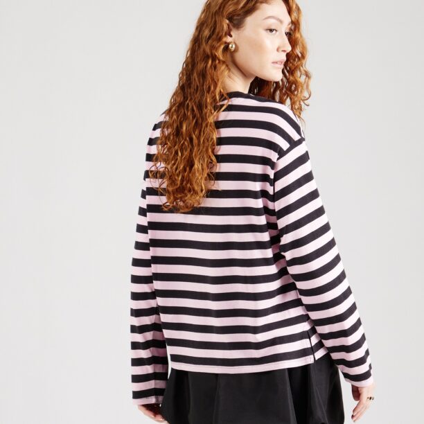 Monki Tricou  roz pastel / negru preţ