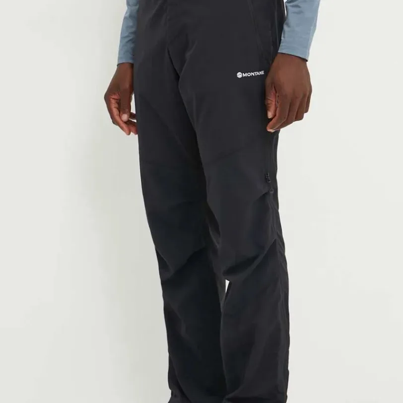 Montane pantaloni de exterior Terra culoarea negru