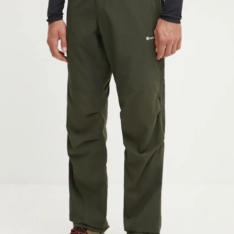 Montane pantaloni de exterior Terra culoarea verde