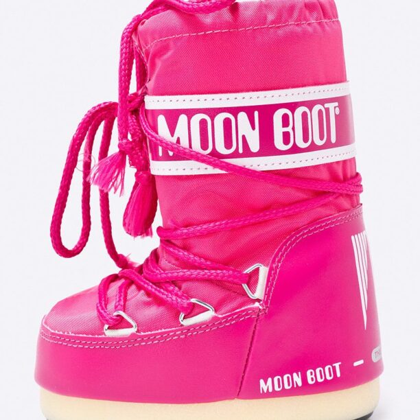 Moon Boot - Cizme de iarna copii Nylon Bouganville preţ