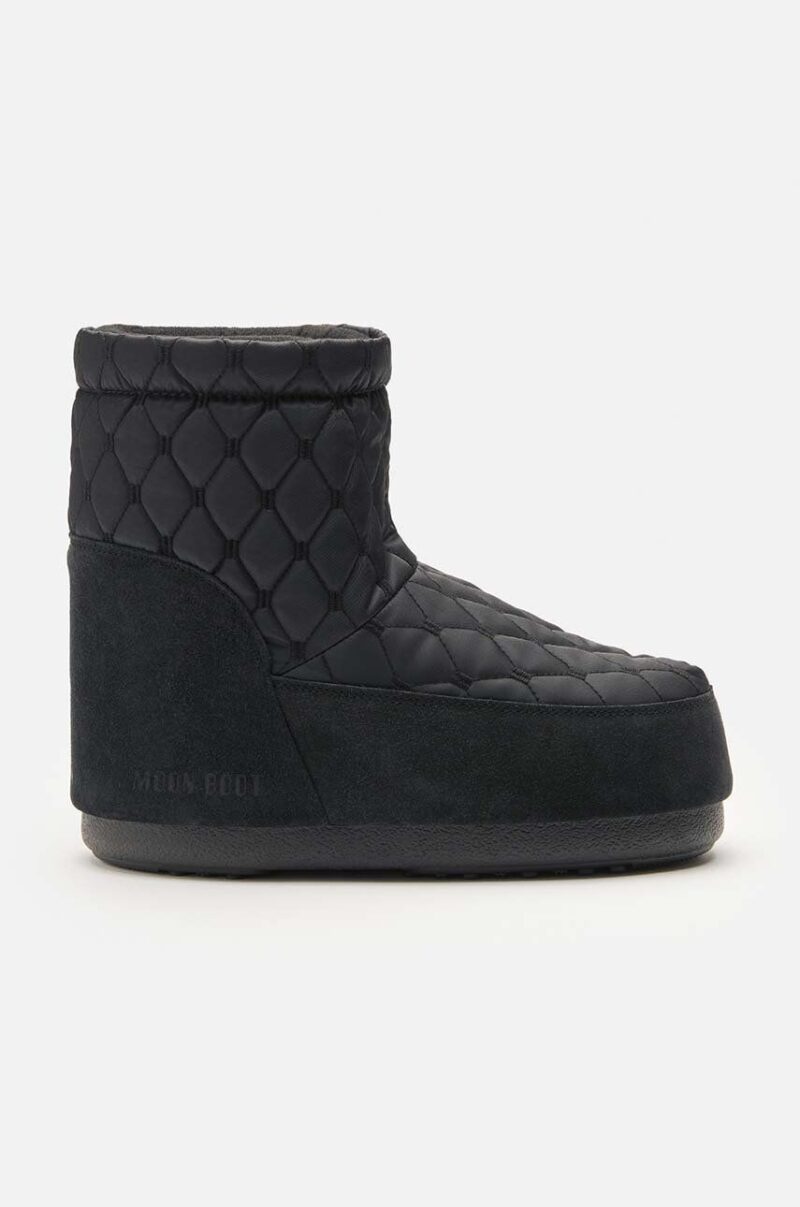 Moon Boot cizme de iarnă Icon Low Nolace Quilted culoarea negru