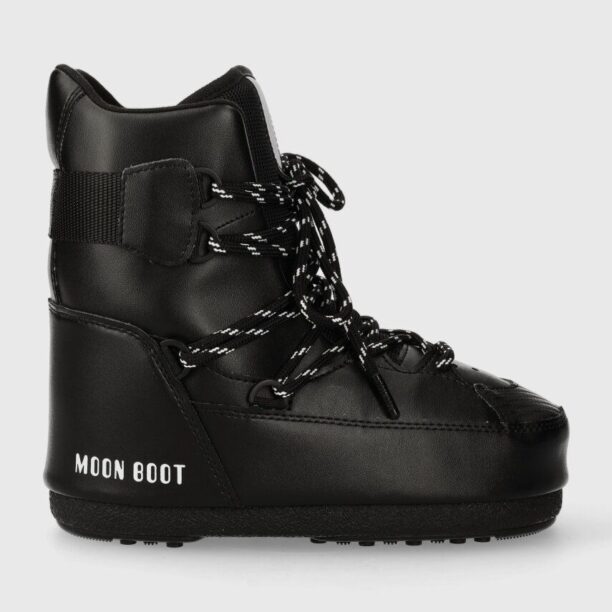 Moon Boot cizme de iarna SNEAKER MID culoarea negru