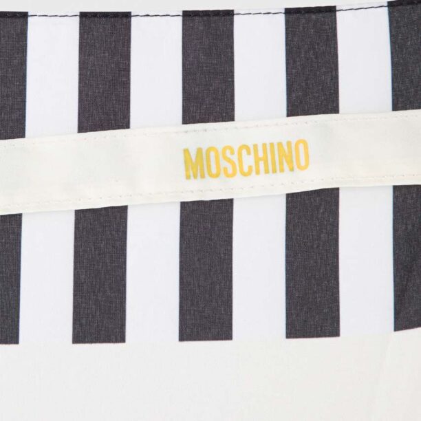 Moschino umbrela culoarea bej preţ