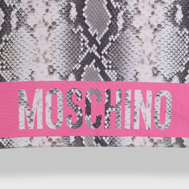 Moschino umbrela culoarea roz preţ