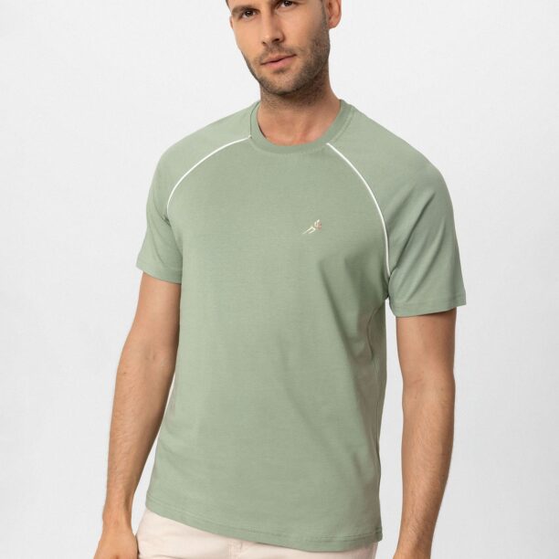 Original Moxx Paris Tricou  verde / alb