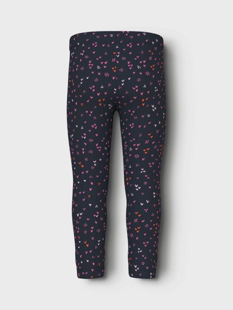 NAME IT Leggings 'NMFDAVINA'  albastru marin / mov liliachiu / mov orhidee / portocaliu