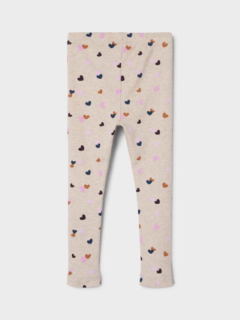 NAME IT Leggings 'NMFLUCKY'  bej / albastru marin / maro / mov vânătă