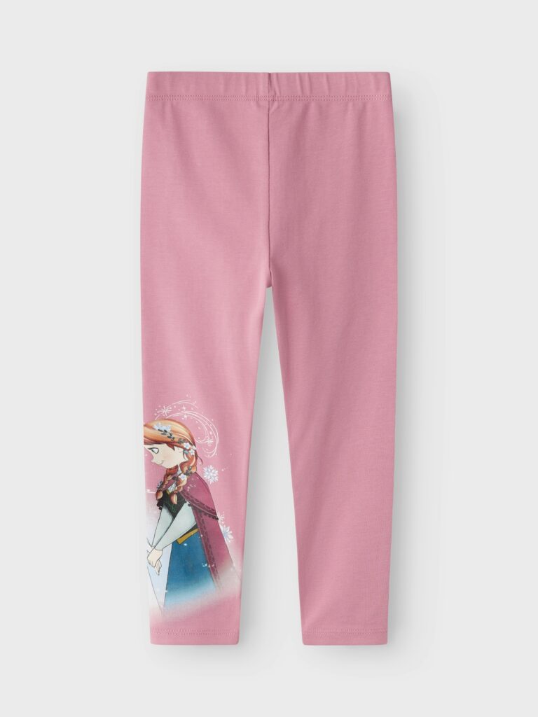 NAME IT Leggings 'NMFOKIRI FROZEN'  albastru deschis / mauve / roz pitaya / alb