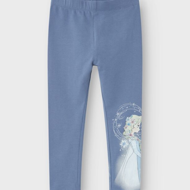 Cumpăra NAME IT Leggings 'NMFOKIRI FROZEN'  albastru pastel / albastru deschis / maro / alb