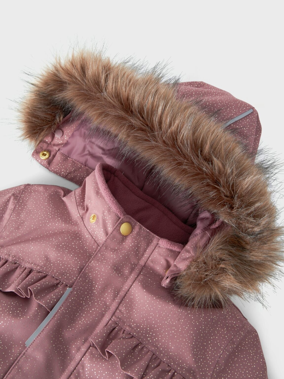 Cumpăra NAME IT Salopetă 'NMFSNOW10'  mauve