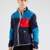 NAPAPIJRI Jachetă  fleece 'YUPIK'  bej / bleumarin / azuriu / roșu