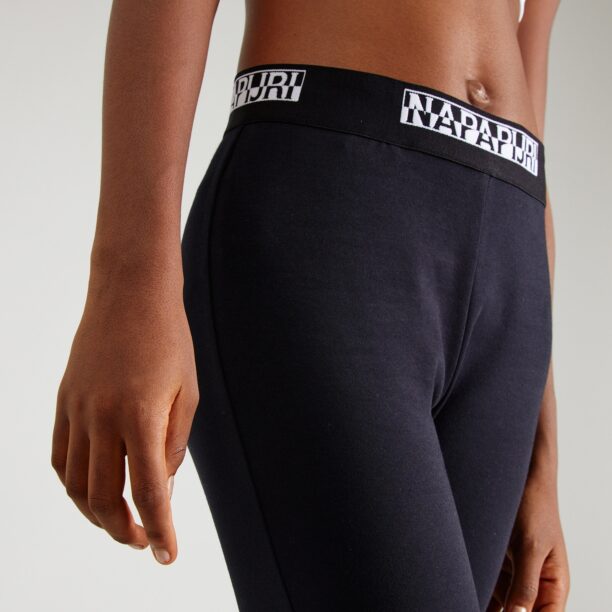 Preţ NAPAPIJRI Leggings  negru / alb