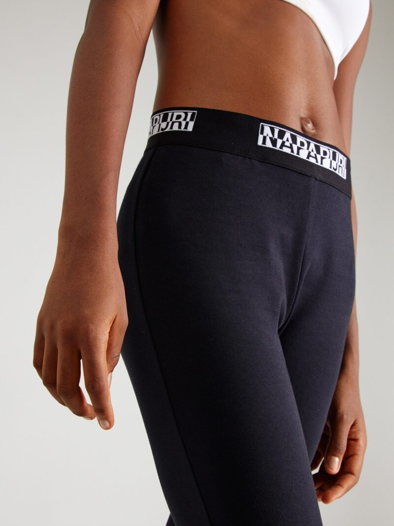 Preţ NAPAPIJRI Leggings  negru / alb