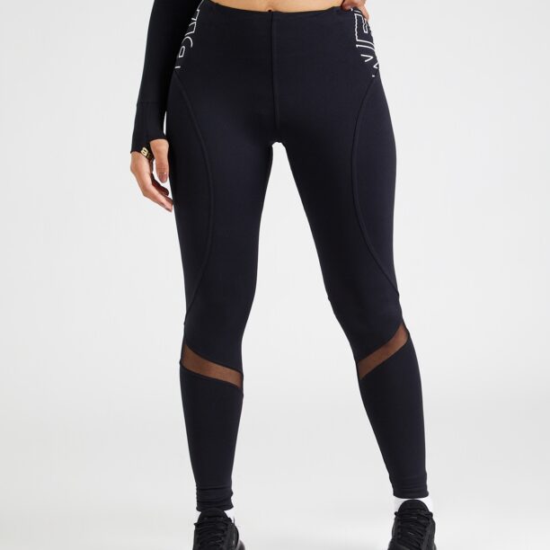 NEBBIA Pantaloni sport  negru / alb