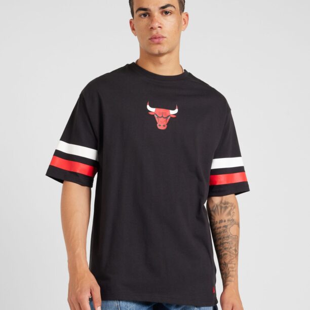 NEW ERA Tricou 'NBA'  roșu / negru / alb