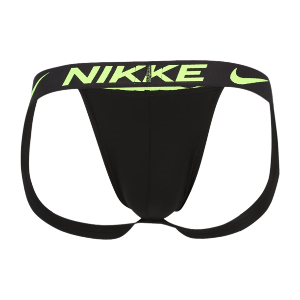 NIKE Chiloți sport 'JOCK STRAP'  albastru / verde limetă / roșu rodie / negru