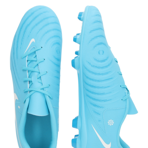 NIKE Ghete de fotbal 'PHANTOM GX II CLUB'  albastru neon / alb