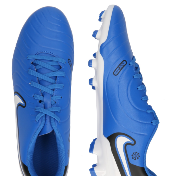 NIKE Ghete de fotbal 'Tiempo Legend 10 Club'  albastru / negru / alb