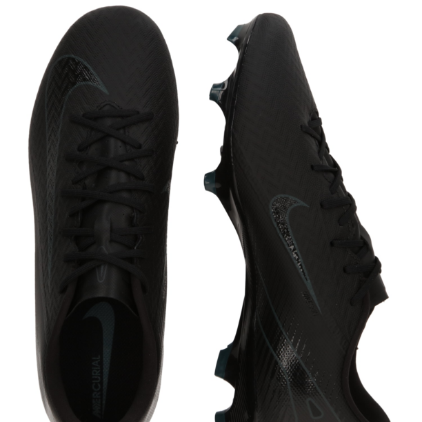 NIKE Ghete de fotbal 'ZOOM VAPOR 16 ACADEMY'  gri închis / negru