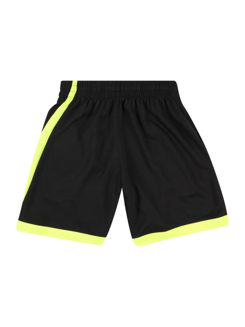 NIKE Pantaloni sport 'SWOOSH'  galben neon / negru