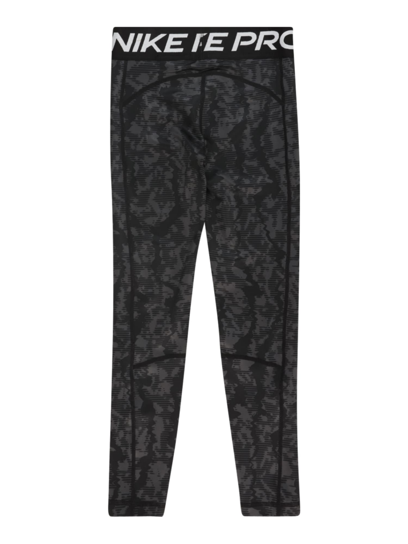 NIKE Pantaloni sport  gri bazalt / negru / alb