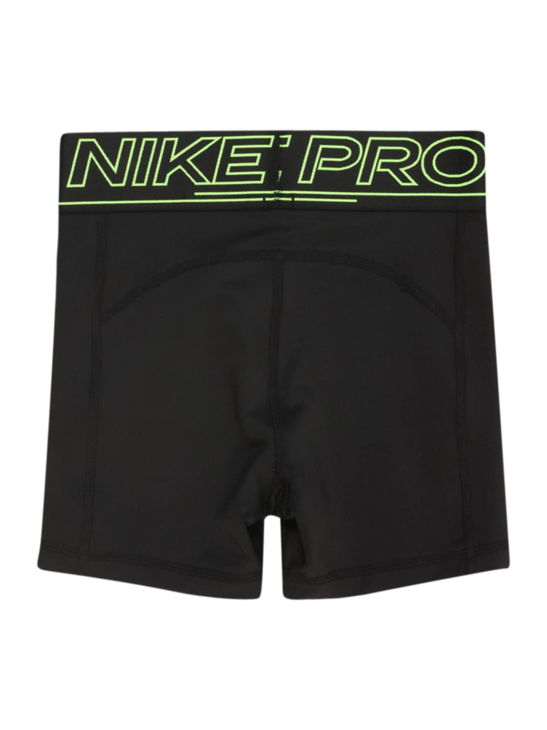 NIKE Pantaloni sport  verde neon / negru