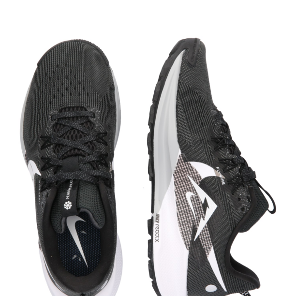 NIKE Pantofi 'ReactX Pegasus Trail 5'  negru / alb preţ