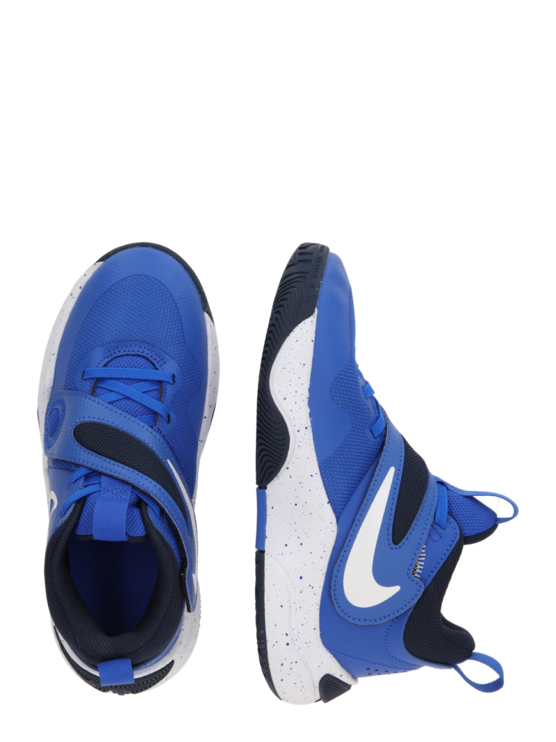 NIKE Pantofi sport 'TEAM HUSTLE'  albastru regal / negru / alb