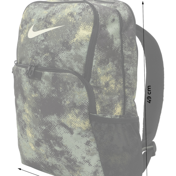 NIKE Rucsac sport 'Brasilia'  verde / verde închis / negru