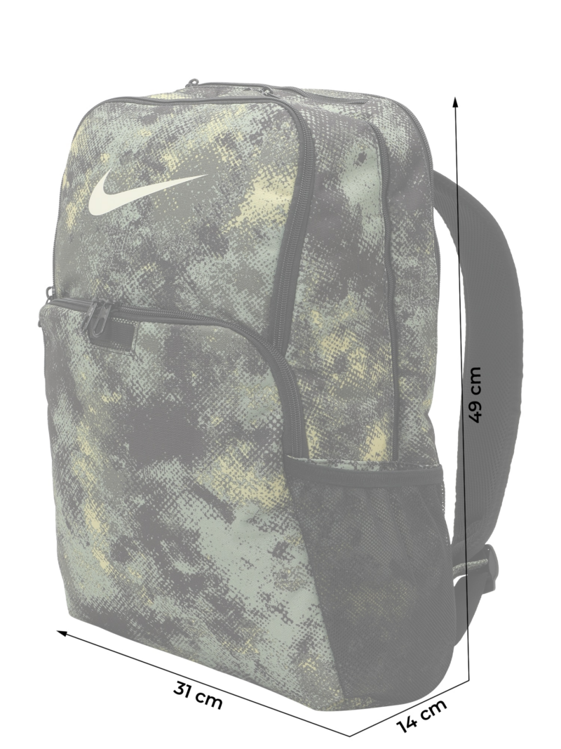 NIKE Rucsac sport 'Brasilia'  verde / verde închis / negru