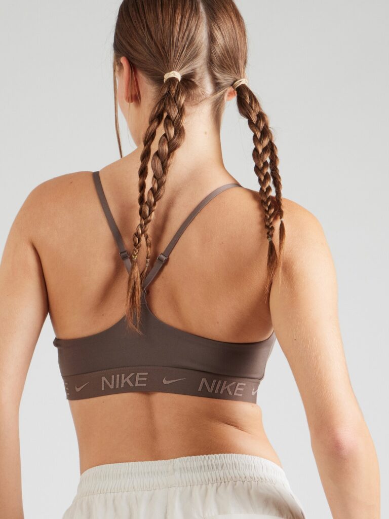 NIKE Sutien sport 'INDY'  maro mokka preţ