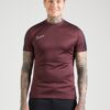 NIKE Tricou funcțional 'Academy23'  roșu burgundy / negru / alb