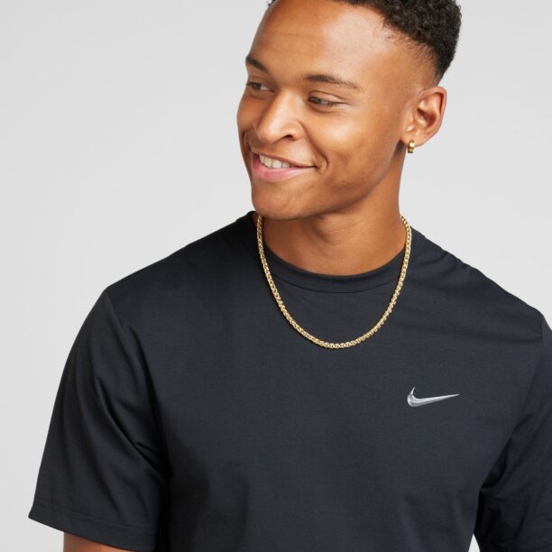 NIKE Tricou funcțional 'HYVERSE'  gri / negru preţ