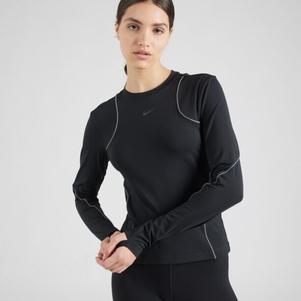 NIKE Tricou funcțional 'Running Division'  negru / alb