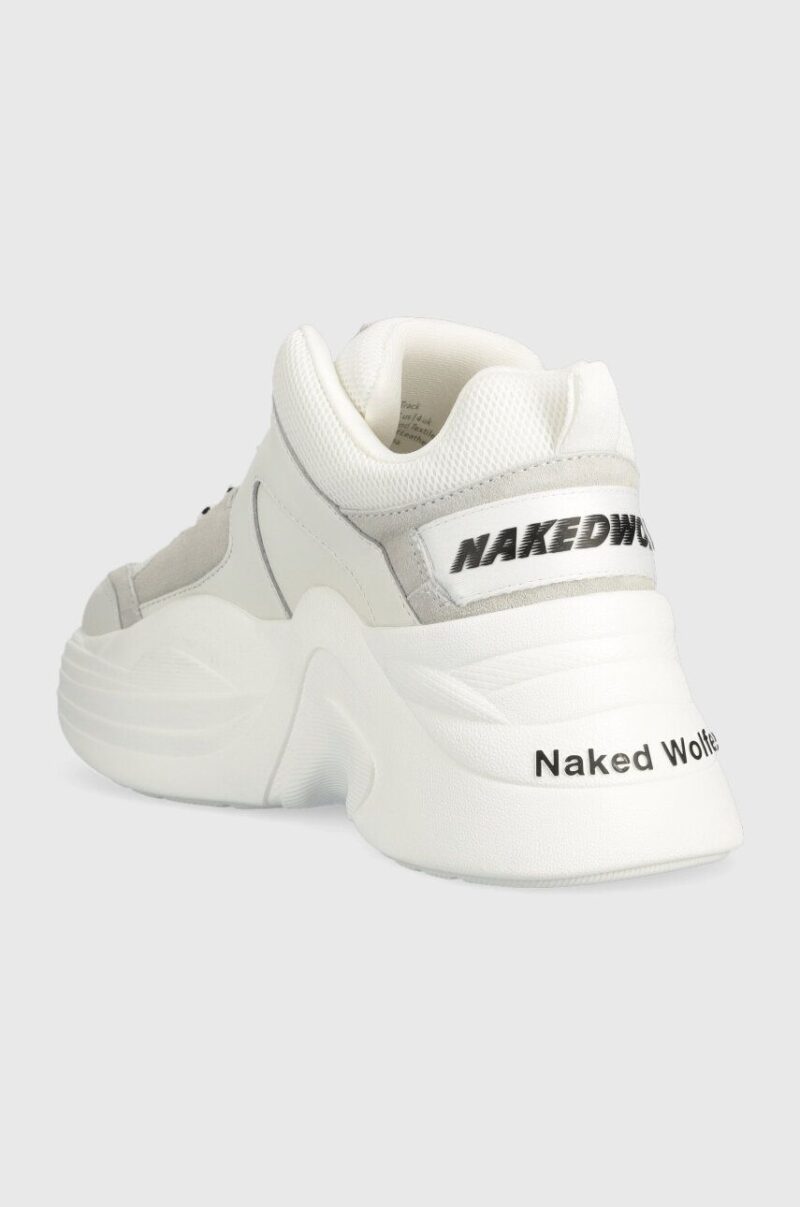 Naked Wolfe sneakers Track culoarea alb preţ