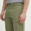 Napapijri pantaloni scurti din bumbac N-Deline culoarea verde