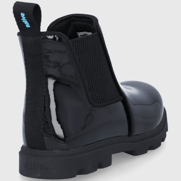 Native Botine copii culoarea negru preţ