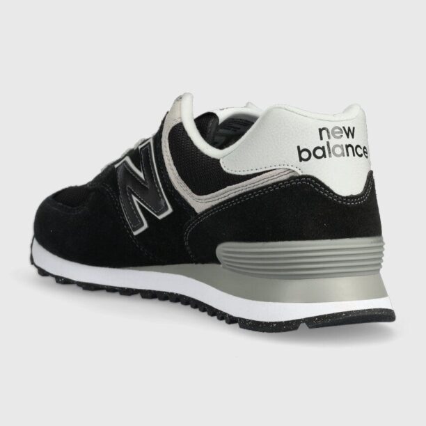 New Balance 574 Black White ML574EVB ML574EVB-EVB preţ