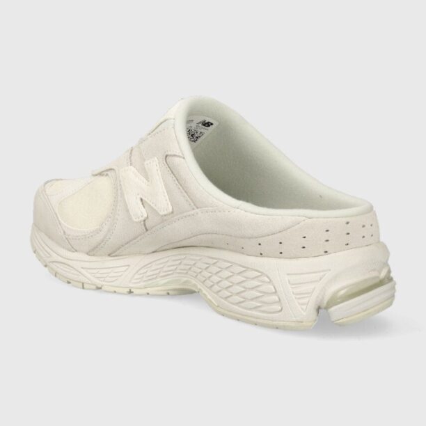 New Balance papuci M2002RMQ culoarea alb preţ