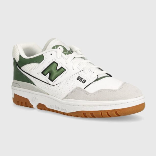 New Balance sneakers 550 culoarea verde