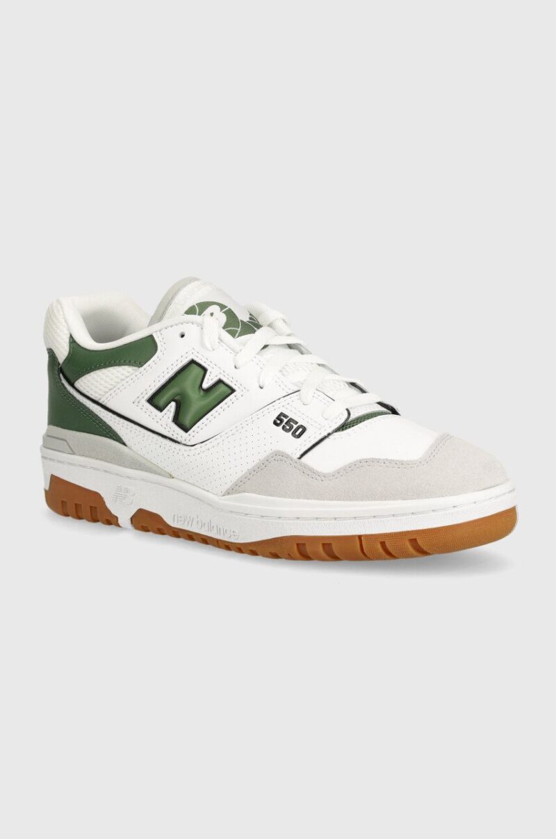 New Balance sneakers 550 culoarea verde