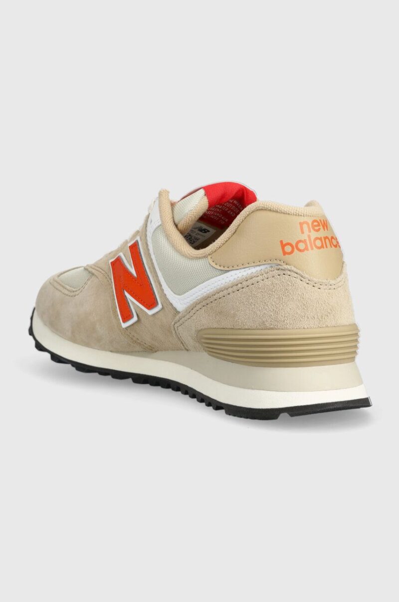 New Balance sneakers 574 culoarea bej U574HBO preţ