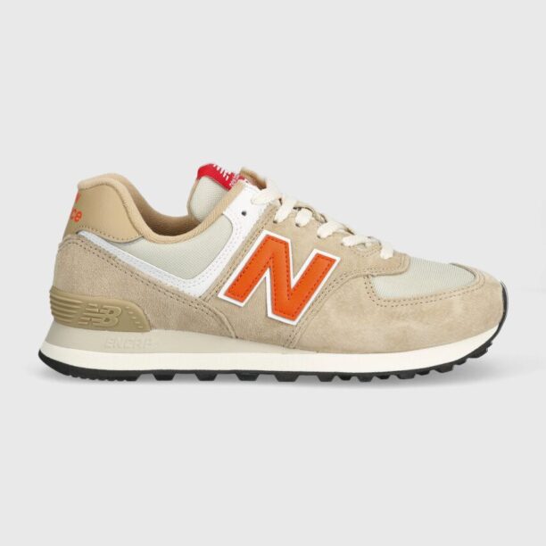 New Balance sneakers 574 culoarea bej U574HBO