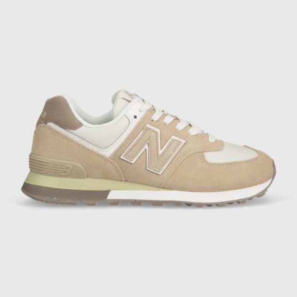 New Balance sneakers 574 culoarea bej U574SBW