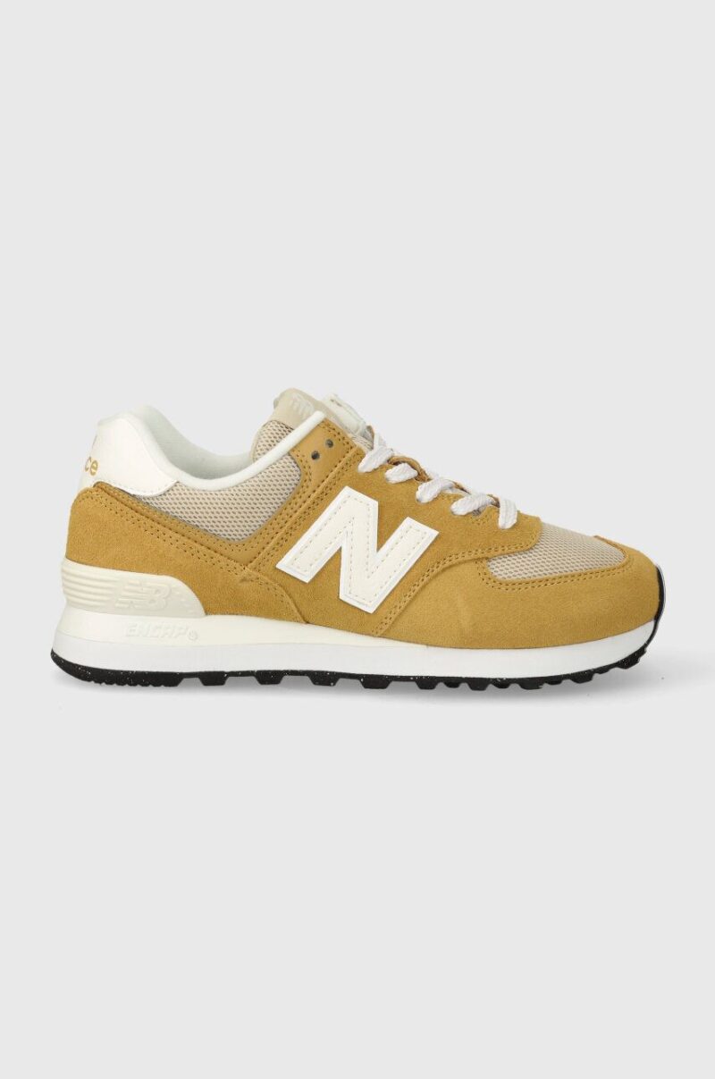 New Balance sneakers 574 culoarea maro