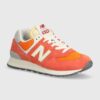 New Balance sneakers 574 culoarea portocaliu