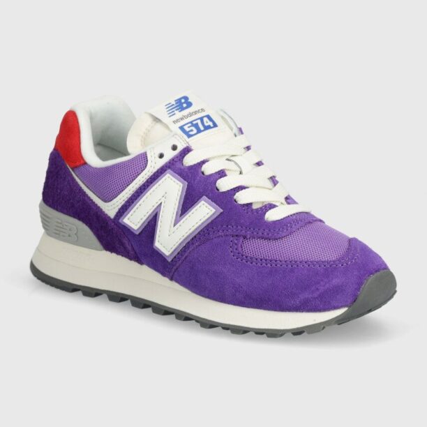 New Balance sneakers 574 culoarea violet