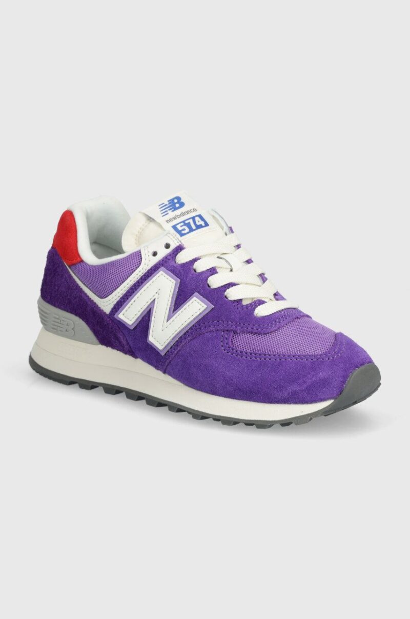 New Balance sneakers 574 culoarea violet