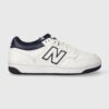 New Balance sneakers BB480LWN culoarea alb