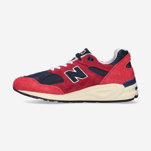 New Balance sneakers M990AD2 culoarea roșu M990AD2-AD2 preţ